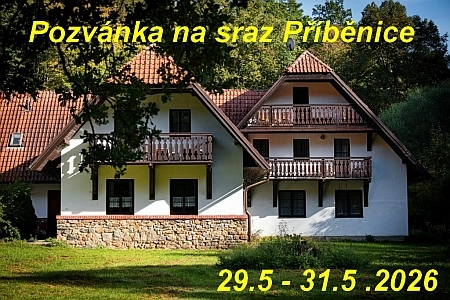 Pozvánka na sraz Příběnice 2026